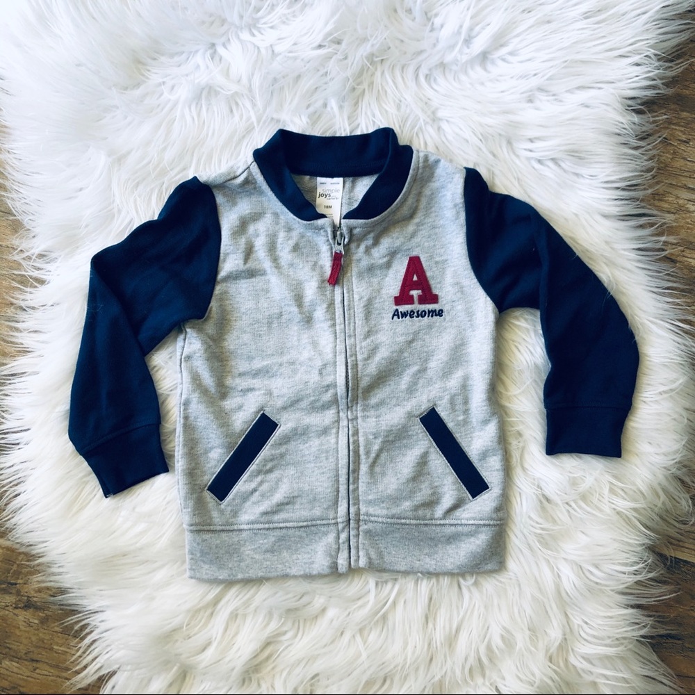 Crew neck “awesome” sweater 😎